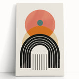 Bohemian Wall Art | Boho Decor Canvas | Eclectic Boho Chic Wall Hanging