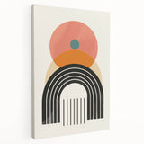 Bohemian Wall Art | Boho Decor Canvas | Eclectic Boho Chic Wall Hanging