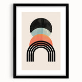 Bohemian Wall Art | Boho Chic Decor Canvas | Artistic Eclectic Wall Hanging