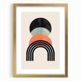 Bohemian Wall Art | Boho Chic Decor Canvas | Artistic Eclectic Wall Hanging