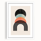 Bohemian Wall Art | Boho Chic Decor Canvas | Artistic Eclectic Wall Hanging