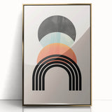 Bohemian Wall Art | Boho Chic Decor Canvas | Artistic Eclectic Wall Hanging