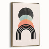 Bohemian Wall Art | Boho Chic Decor Canvas | Artistic Eclectic Wall Hanging