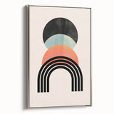 Bohemian Wall Art | Boho Chic Decor Canvas | Artistic Eclectic Wall Hanging