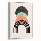 Bohemian Wall Art | Boho Chic Decor Canvas | Artistic Eclectic Wall Hanging