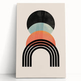 Bohemian Wall Art | Boho Chic Decor Canvas | Artistic Eclectic Wall Hanging