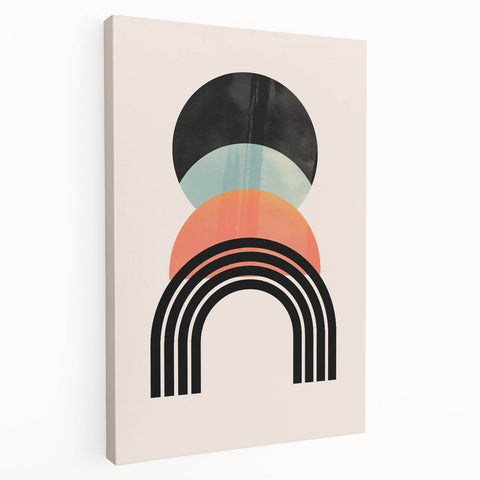 Bohemian Wall Art | Boho Chic Decor Canvas | Artistic Eclectic Wall Hanging