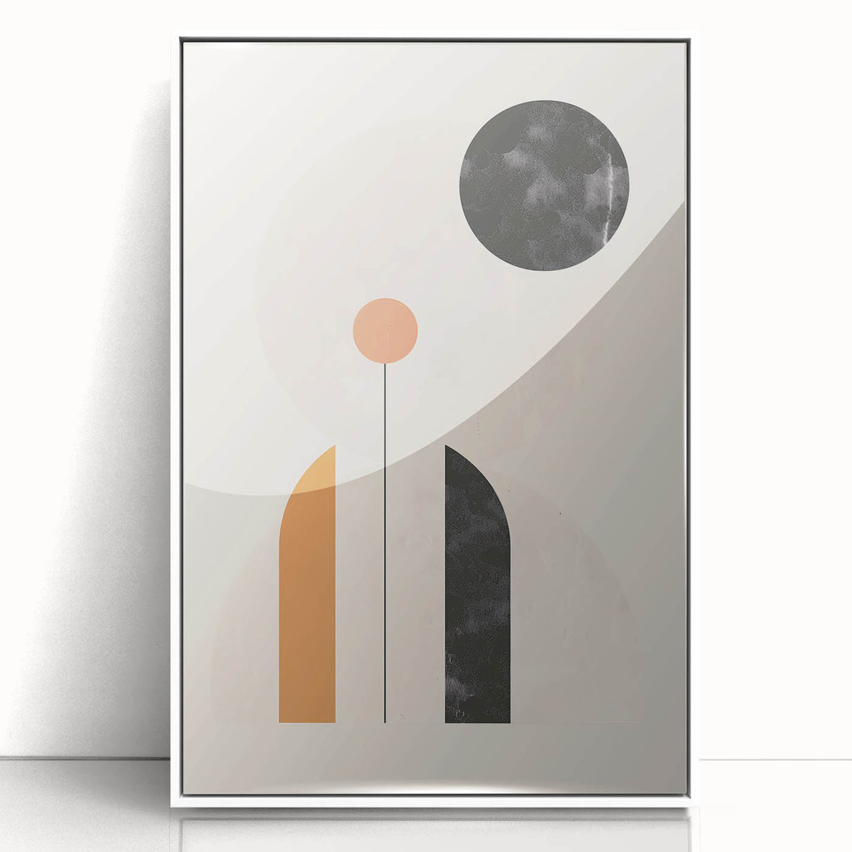 Bohemian Wall Art | Minimalist Boho Decor Canvas | Eclectic Artistic Print
