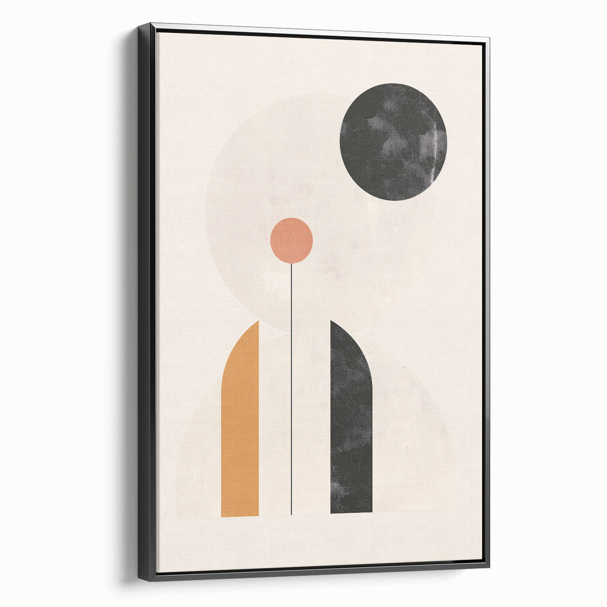 Bohemian Wall Art | Minimalist Boho Decor Canvas | Eclectic Artistic Print