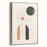 Bohemian Wall Art | Minimalist Boho Decor Canvas | Eclectic Artistic Print