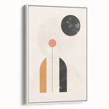 Bohemian Wall Art | Minimalist Boho Decor Canvas | Eclectic Artistic Print