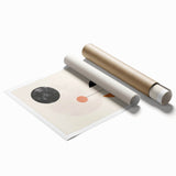 Bohemian Wall Art | Minimalist Boho Decor Canvas | Eclectic Artistic Print