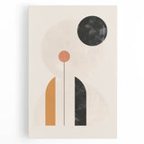 Bohemian Wall Art | Minimalist Boho Decor Canvas | Eclectic Artistic Print