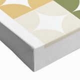 Bohemian Wall Art | Bauhaus Geometric Boho Decor Canvas | Eclectic Print