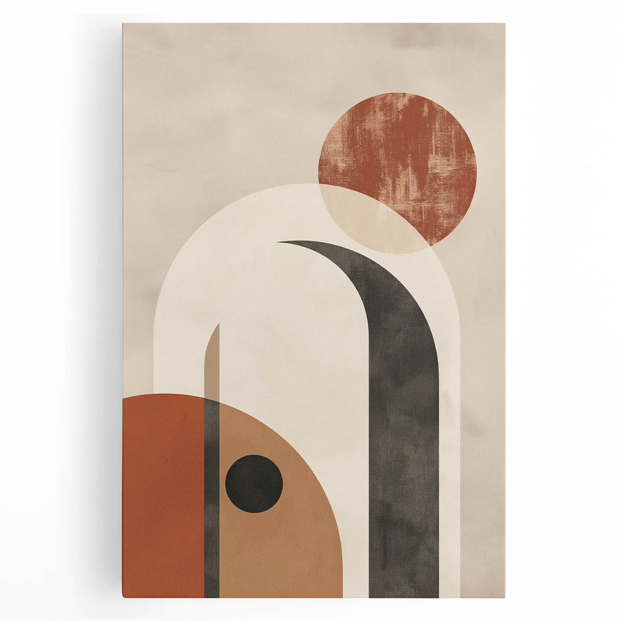 Bohemian Wall Art | Rustic Boho Decor Canvas | Eclectic Artistic Print