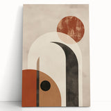 Bohemian Wall Art | Rustic Boho Decor Canvas | Eclectic Artistic Print