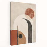 Bohemian Wall Art | Rustic Boho Decor Canvas | Eclectic Artistic Print