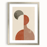 Bohemian Wall Art | Eclectic Boho Decor Canvas | Minimalist Artistic Print