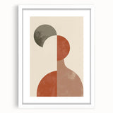 Bohemian Wall Art | Eclectic Boho Decor Canvas | Minimalist Artistic Print