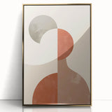 Bohemian Wall Art | Eclectic Boho Decor Canvas | Minimalist Artistic Print