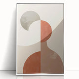 Bohemian Wall Art | Eclectic Boho Decor Canvas | Minimalist Artistic Print