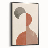 Bohemian Wall Art | Eclectic Boho Decor Canvas | Minimalist Artistic Print