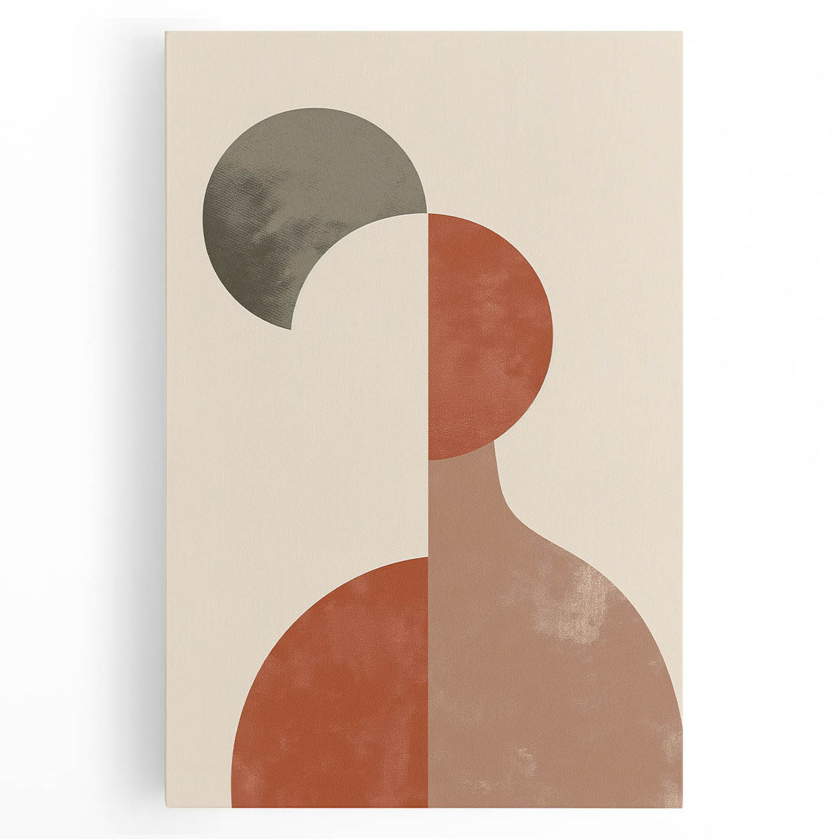 Bohemian Wall Art | Eclectic Boho Decor Canvas | Minimalist Artistic Print