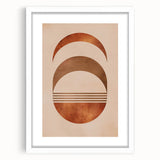 Bohemian Wall Art | Rustic Boho Decor Canvas | Eclectic Artistic Print