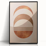 Bohemian Wall Art | Rustic Boho Decor Canvas | Eclectic Artistic Print