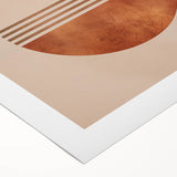 Bohemian Wall Art | Rustic Boho Decor Canvas | Eclectic Artistic Print