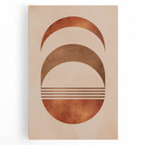 Bohemian Wall Art | Rustic Boho Decor Canvas | Eclectic Artistic Print