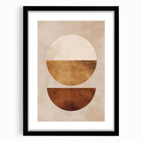 Bohemian Wall Art | Minimalist Boho Decor Canvas | Rustic Artistic Print