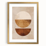 Bohemian Wall Art | Minimalist Boho Decor Canvas | Rustic Artistic Print