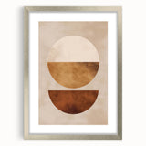 Bohemian Wall Art | Minimalist Boho Decor Canvas | Rustic Artistic Print