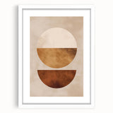 Bohemian Wall Art | Minimalist Boho Decor Canvas | Rustic Artistic Print