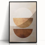 Bohemian Wall Art | Minimalist Boho Decor Canvas | Rustic Artistic Print