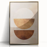 Bohemian Wall Art | Minimalist Boho Decor Canvas | Rustic Artistic Print