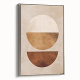 Bohemian Wall Art | Minimalist Boho Decor Canvas | Rustic Artistic Print