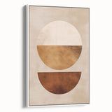 Bohemian Wall Art | Minimalist Boho Decor Canvas | Rustic Artistic Print