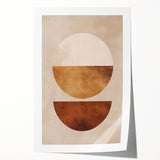 Bohemian Wall Art | Minimalist Boho Decor Canvas | Rustic Artistic Print