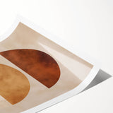 Bohemian Wall Art | Minimalist Boho Decor Canvas | Rustic Artistic Print