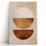 Bohemian Wall Art | Minimalist Boho Decor Canvas | Rustic Artistic Print