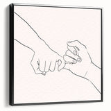 Bohemian Wall Art | Romantic Boho Hand Sketch Decor Canvas | Eclectic Art Print