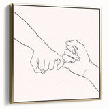 Bohemian Wall Art | Romantic Boho Hand Sketch Decor Canvas | Eclectic Art Print