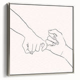 Bohemian Wall Art | Romantic Boho Hand Sketch Decor Canvas | Eclectic Art Print