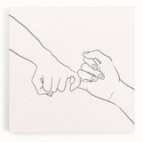 Bohemian Wall Art | Romantic Boho Hand Sketch Decor Canvas | Eclectic Art Print