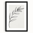 Bohemian Wall Art | Minimalist Botanical Line Drawing | Nature-Inspired Decor