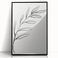 Bohemian Wall Art | Minimalist Botanical Line Drawing | Nature-Inspired Decor