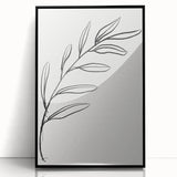 Bohemian Wall Art | Minimalist Botanical Line Drawing | Nature-Inspired Decor