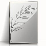 Bohemian Wall Art | Minimalist Botanical Line Drawing | Nature-Inspired Decor